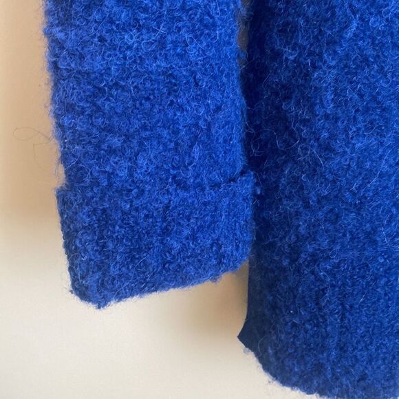 WRAP London Alpaca Blue Sweater 4/6 - Picture 3 of 7